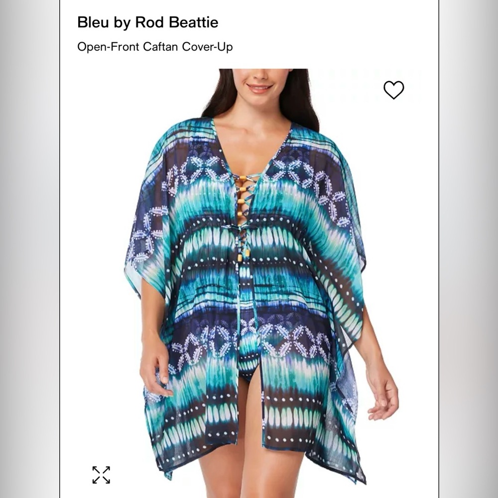 BLEU ROD BEATTIE
Sun, Sea & Sand Chiffon Caftan Cover-Up